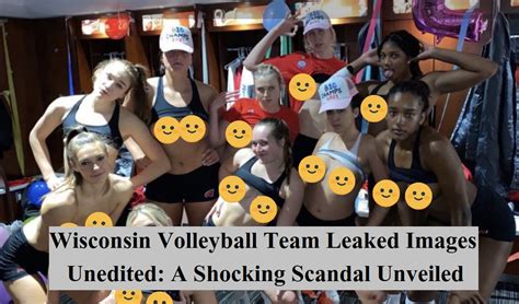 wisconsin volleyball photo leak